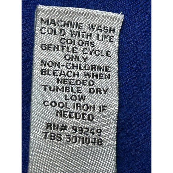 Catherines Womens Chenille Blue Pullover Sweater Plus Size 3X 26/28W Kangaroo Po - Picture 6 of 6